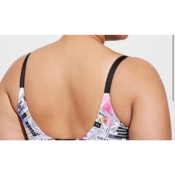 Torrid Curve Bra 360 Back Smoothing Wire Free Lightly Lined Everyday 44C - Picture 3 of 10